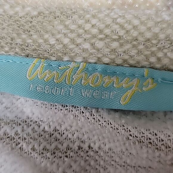 ANTHONY'S RESORT WEAR WOMENS MESH STYLE BEACH TOP SIZE MEDIUM - Picture 3 of 7